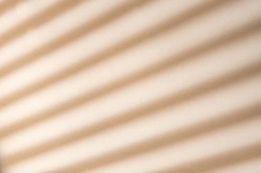 Pencere Panjur gölgesi için arka plan ile ufuk duvar