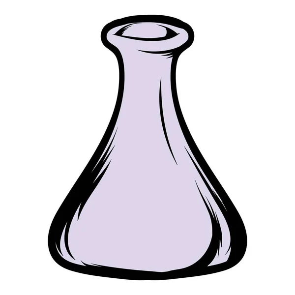 Карикатура на иконку в химической лаборатории — стоковый вектор