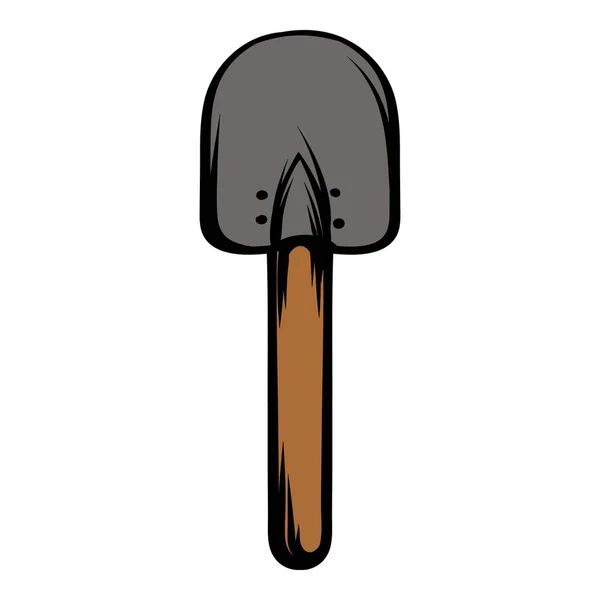 Shovel icon cartoon — Stock Vector