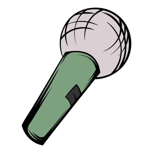 Microfoon pictogram cartoon — Stockvector