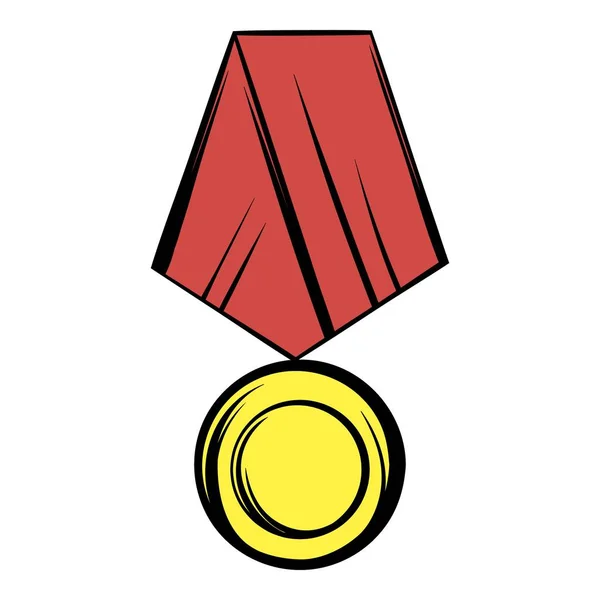 Medaille pictogram cartoon — Stockvector