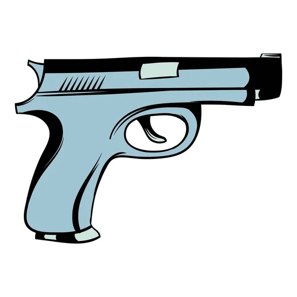 Pistola icono de dibujos animados — Vector de stock