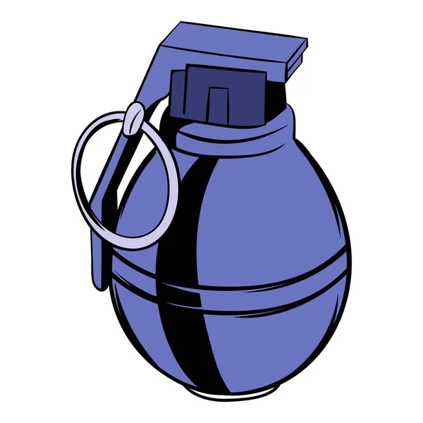 Grenade icône dessin animé — Image vectorielle