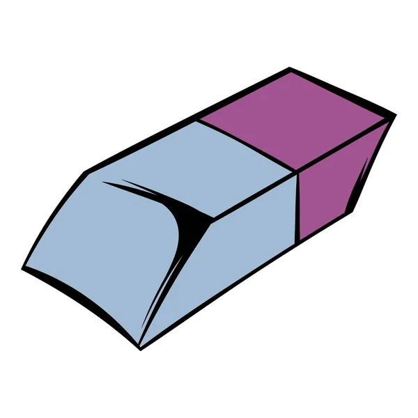 Eraser icon cartoon — Stock Vector