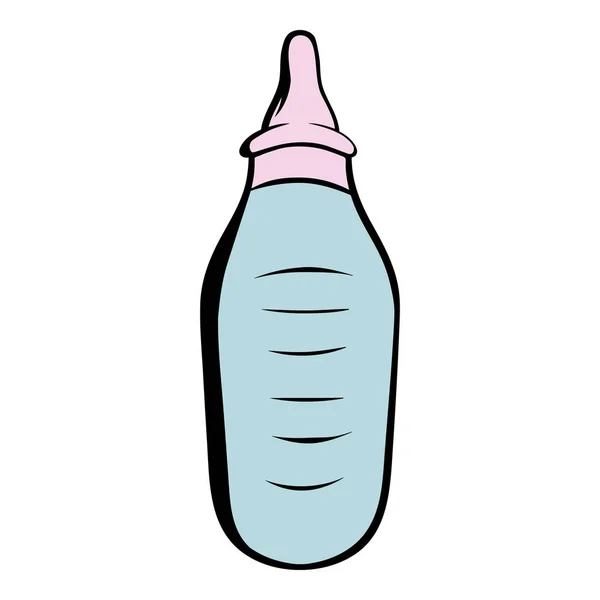 Podgrzewacz do butelek z mlekiem ikona kreskówka — Wektor stockowy