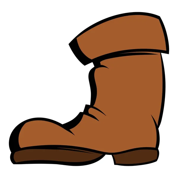 Kreslená ikona vysoké boty — Stockový vektor