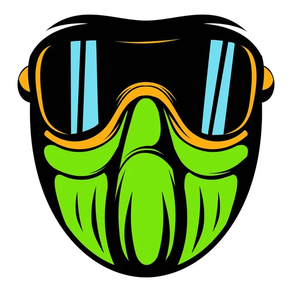 Beschermend masker pictogram cartoon — Stockvector