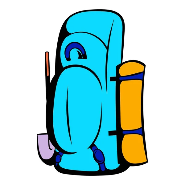 Icono de dibujos animados azul, icono de dibujos animados — Vector de stock