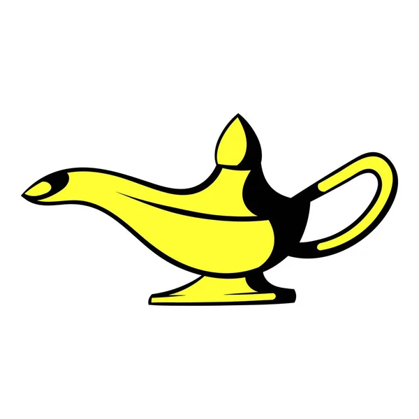 Middle East Öllampe Symbol, Ikone Karikatur — Stockvektor