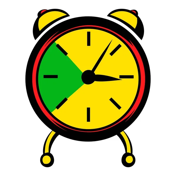 Alarm clock icon, icon cartoon — Stock Vector