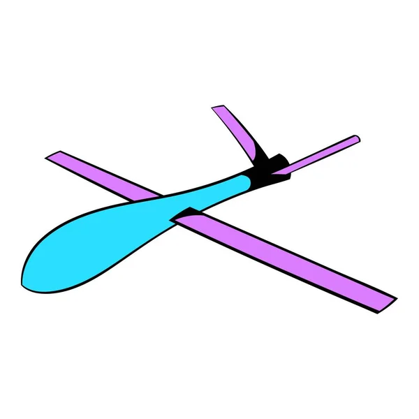 滑翔机图标，图标卡通 — 图库矢量图片