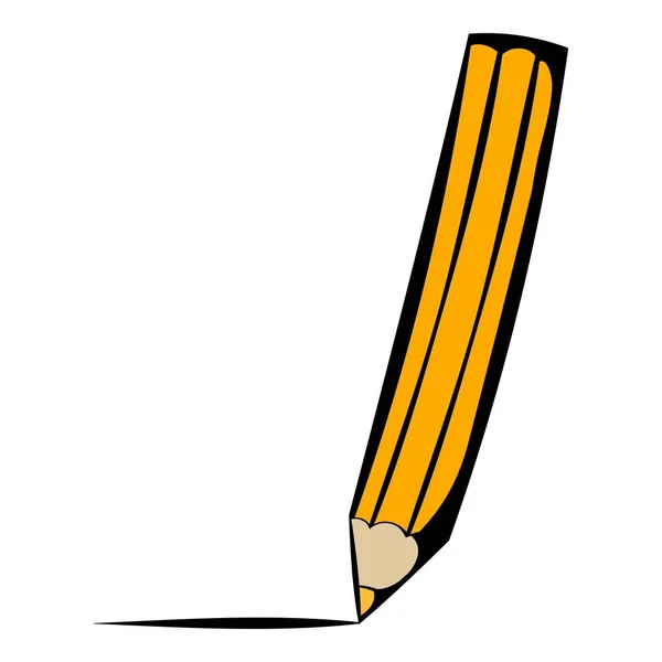 Піктограма олівця, іконка мультфільму — стоковий вектор