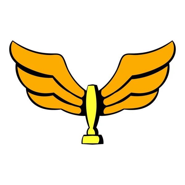 Ref. Wings trophy icon, icon cartoon — стоковый вектор