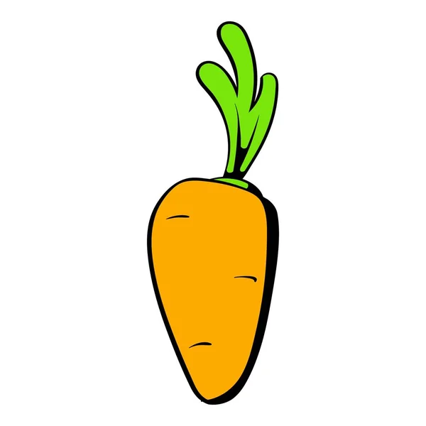 Иконка моркови, иконка — стоковый вектор