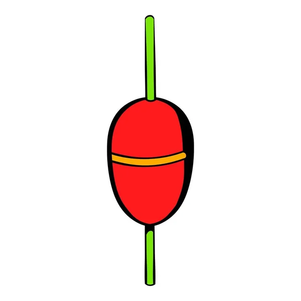 Bobber icona, icona cartone animato — Vettoriale Stock
