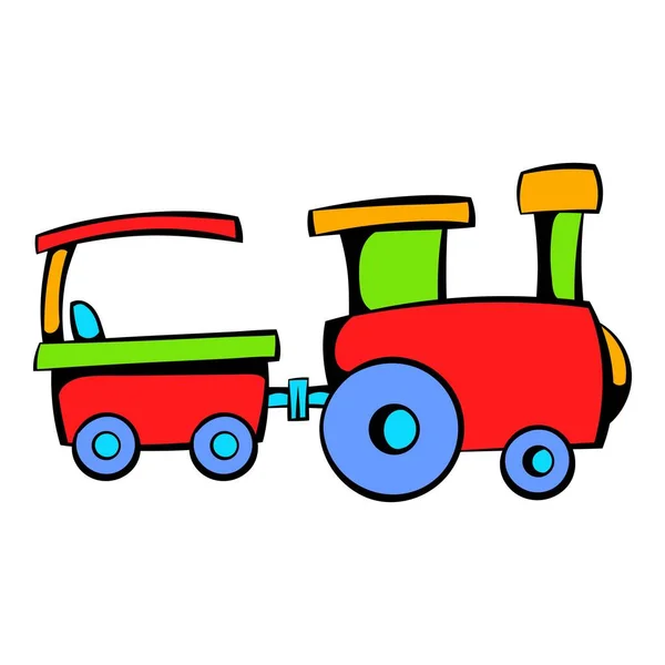 儿童火车图标，图标卡通 — 图库矢量图片