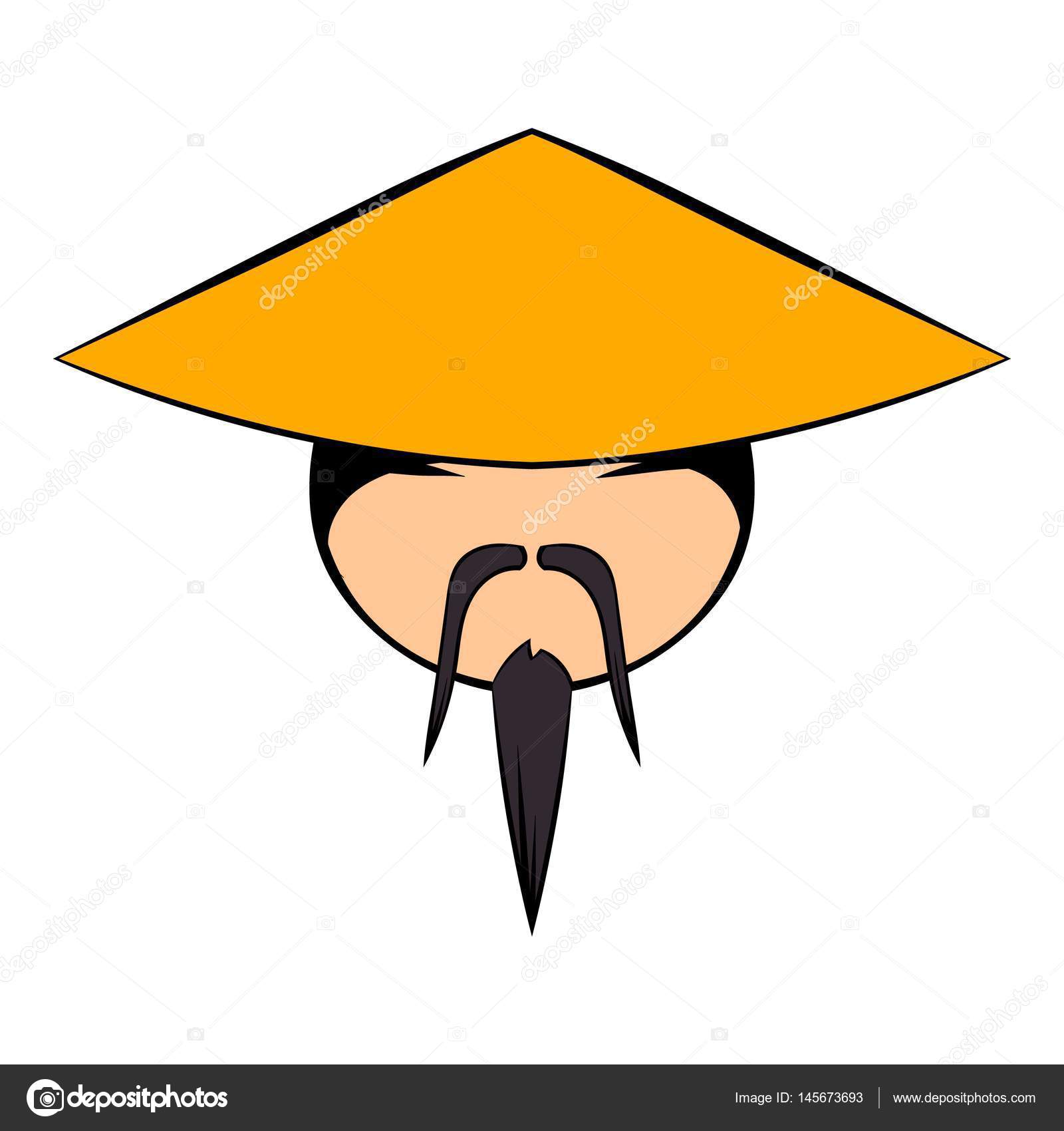 Chinese man icon cartoon — Stock Vector © juliarstudio #145673693
