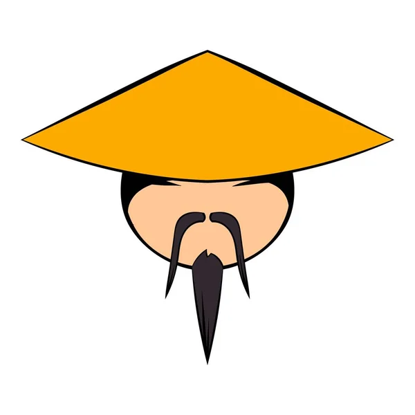 Китайский иконный мультфильм — стоковый вектор