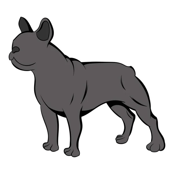 Französische Bulldogge-Ikone — Stockvektor