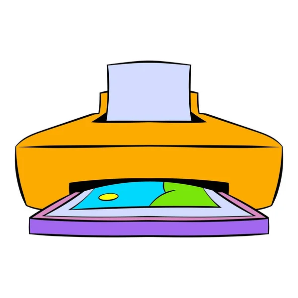 Мультфильм с изображением принтера — стоковый вектор