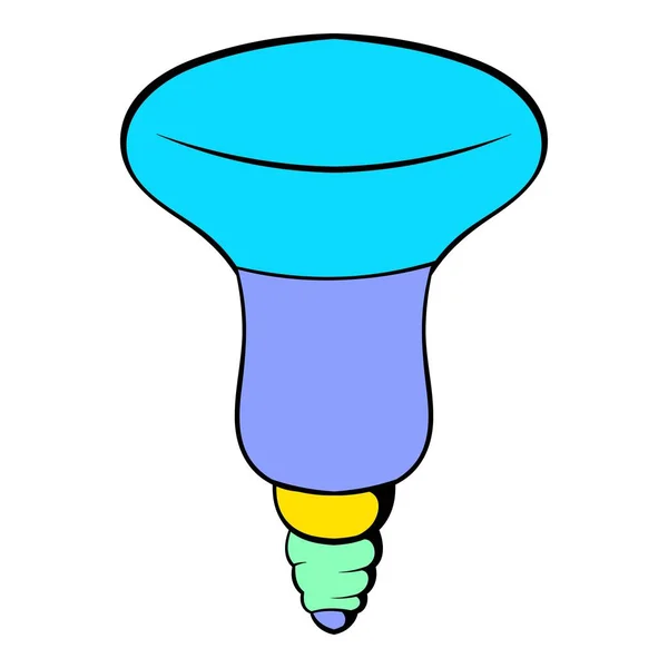 导致灯泡图标卡通 — 图库矢量图片