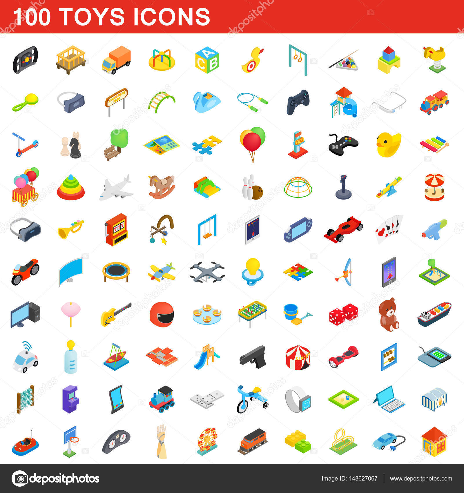 100 toys