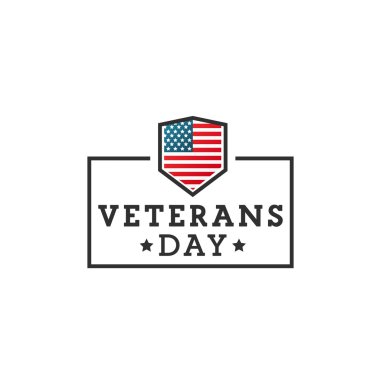 Gaziler günü. Vektör etiket, amblem, afiş.