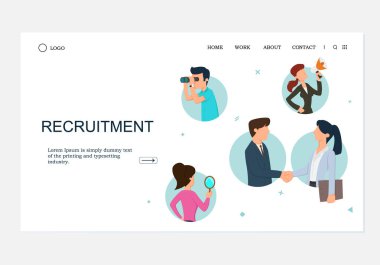 Ofis İş Yeri, İniş Sayfasında Boşluk İşareti olan Boş Koltuk.