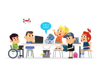 Eğitimsel robotik ve yapay zeka çalışmaları.