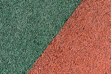 Oyun parkının renkli kaplaması