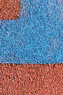 Oyun parkının renkli kaplaması