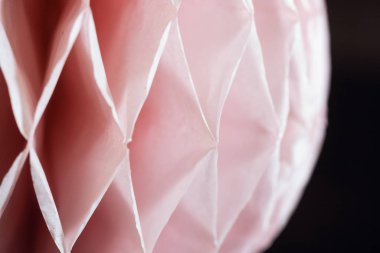 Renkli bal peteği ponpon kağıt topu  