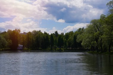 Rusya 'da yaz suyu manzarası