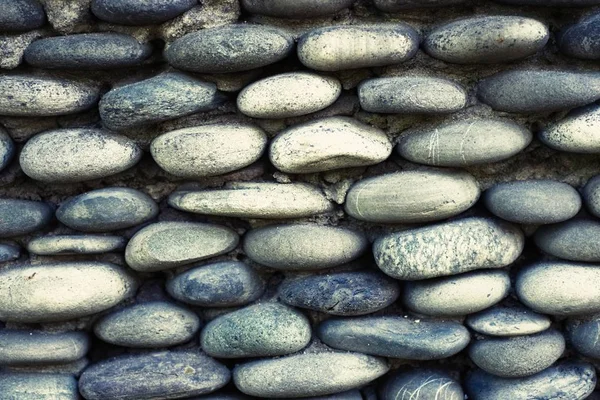 Kieselsteinmauer — Stockfoto
