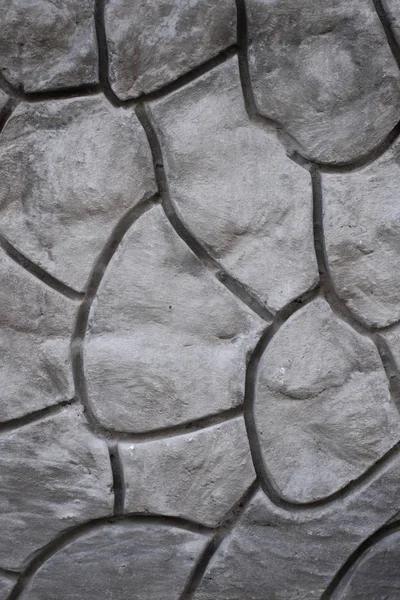 Textura padrão decorativo geométrico na parede de cimento concreto — Fotografia de Stock