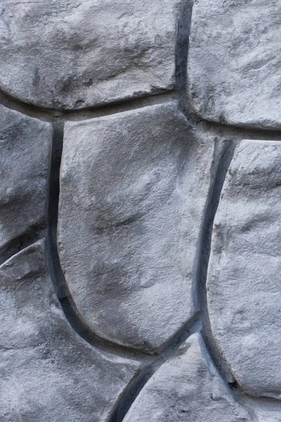 시멘트 콘크리트 벽에 새겨진 기하학적 인 무늬 질감 — 스톡 사진