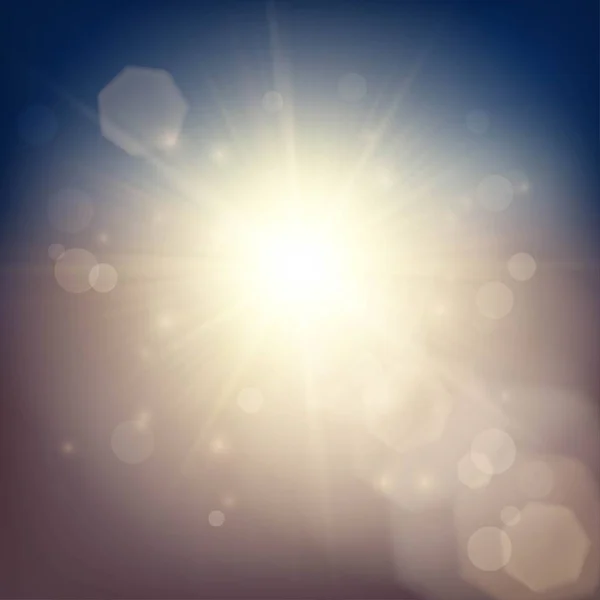 Sonnenlicht weicher Hintergrund — Stockvektor