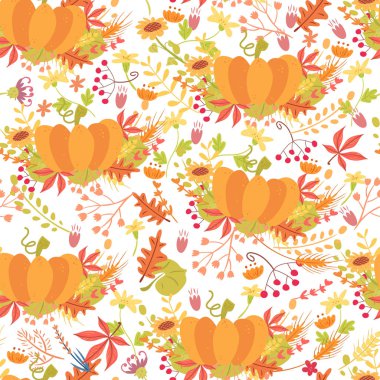 Kabak ve otlar ile Seamless Modeli