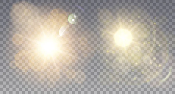 Два туманных световых эффекта — стоковый вектор