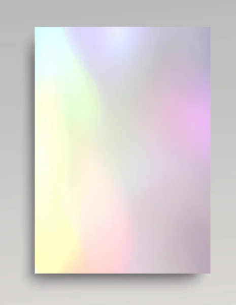 Fond d'hologramme lumineux — Image vectorielle