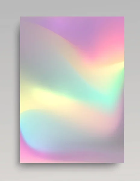 Glühender Hologramm-Hintergrund — Stockvektor