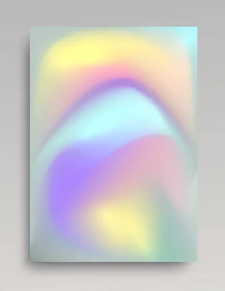 Voumetric colorful foil paper — Stock Vector