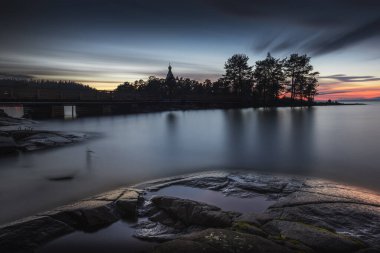 Ladoga Gölü 'ndeki Valaam Adası
