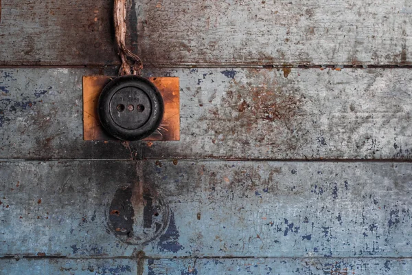 Vecchia presa elettrica sulla parete — Foto Stock