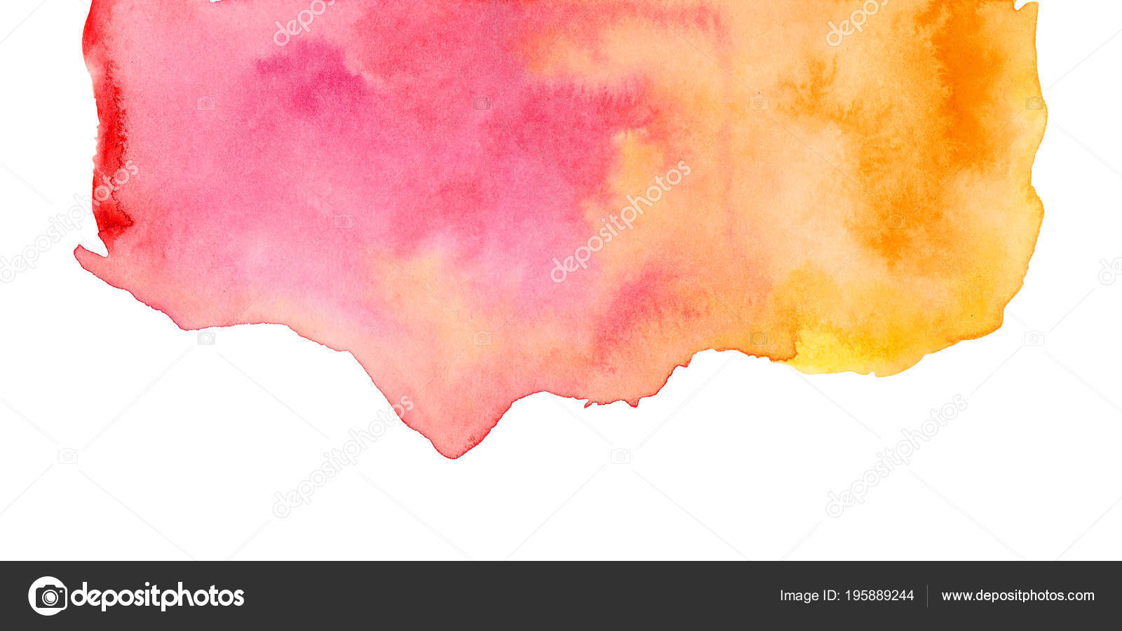白い背景のグラデーションの抽象的な水彩は 手描きピンク染色 水彩テクスチャ ストック写真 C Xenia800
