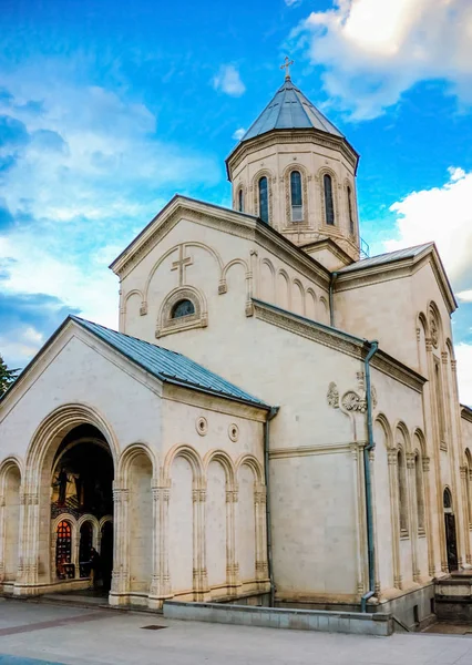 Una chiesa cristiana in Georgia — Foto Stock