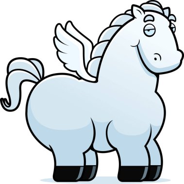 Kanatlı at çizgi film