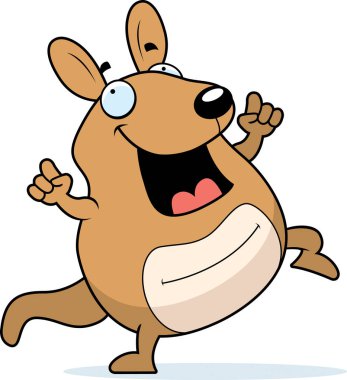 Dans çizgi film Wallaby