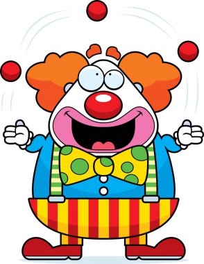 hokkabazlık karikatür palyaço