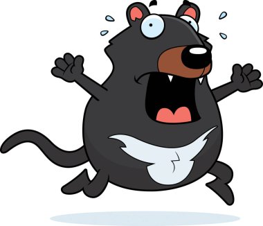 Çizgi film Tazmanya panik